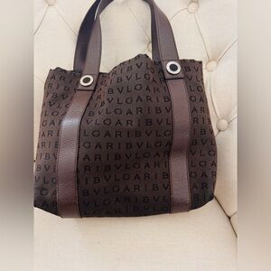 Bvlgari tote some corner wear